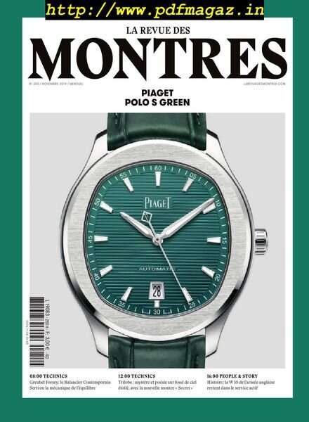 La Revue des Montres – 15 novembre 2019 Cover