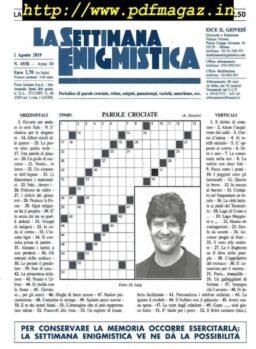 La Settimana Enigmistica – 1 Agosto 2019