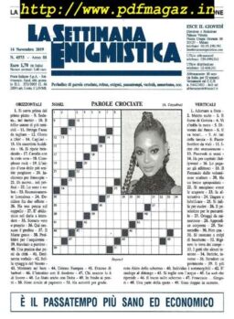 La Settimana Enigmistica – 14 Novembre 2019