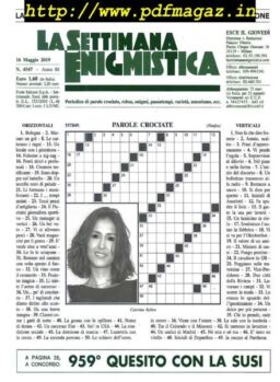 La Settimana Enigmistica – 16 Maggio 2019