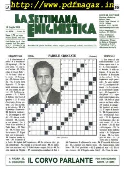 La Settimana Enigmistica – 18 Luglio 2019