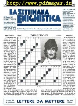 La Settimana Enigmistica – 30 Maggio 2019