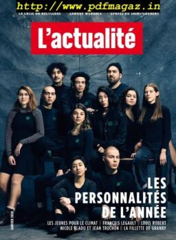 L’Actualite – Janvier 2020
