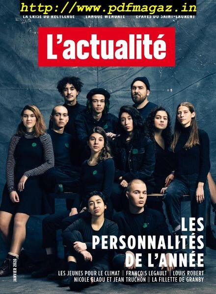 L’Actualite – Janvier 2020 Cover