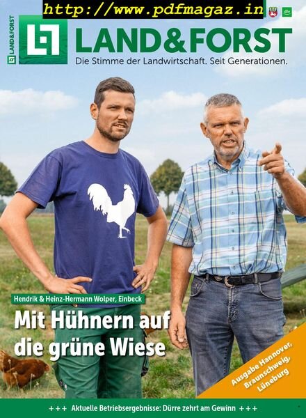 Land & Forst Hannover Braunschweig, Luneburg – 03 Dezember 2019 Cover