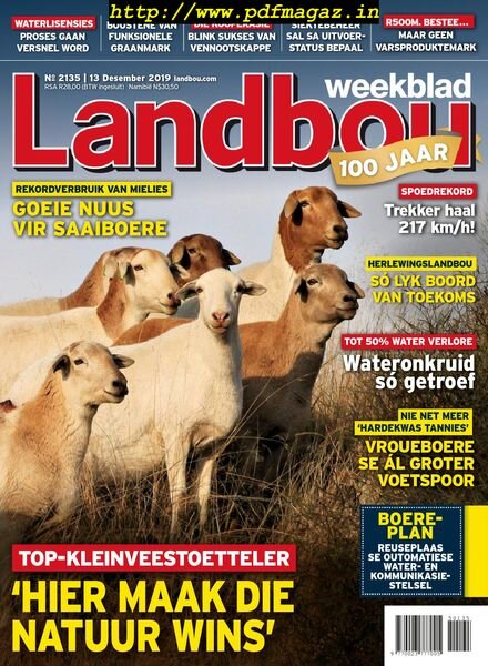 Landbouweekblad – 13 Desember 2019 Cover