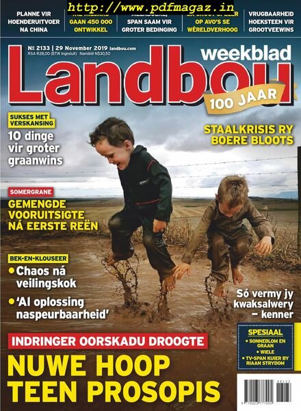 Landbouweekblad – 29 November 2019 Cover