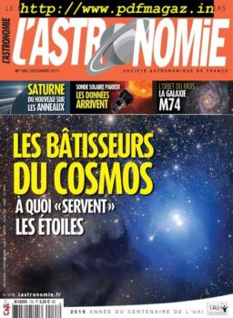 L’Astronomie – decembre 2019