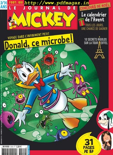 Le Journal de Mickey – 27 novembre 2019 Cover