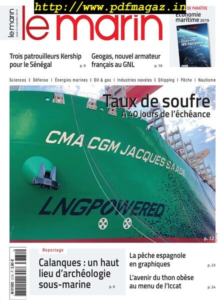 Le Marin – 21 novembre 2019 Cover
