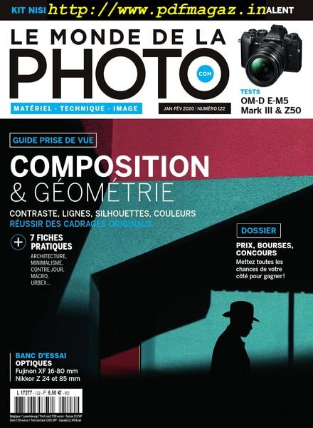Le monde de la photo – janvier 2020 Cover