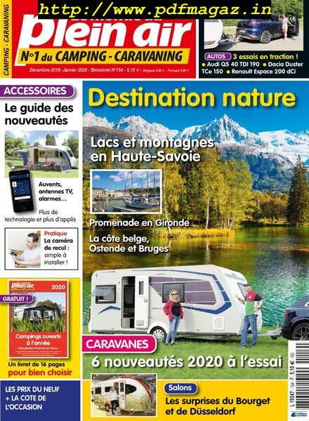 Le Monde du Plein-Air – decembre-janvier 2019 Cover