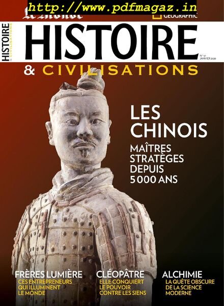 Le Monde Histoire & Civilisations – Janvier 2020 Cover