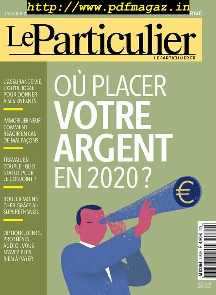 Le Particulier – Janvier 2020 Cover