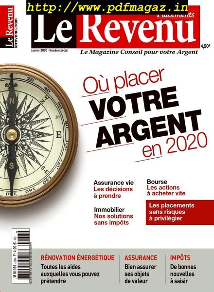 Le Revenu Placements – janvier 2020 Cover