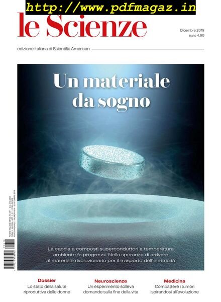 Le Scienze – dicembre 2019 Cover