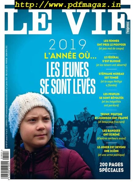 Le Vif L’Express – 19 Decembre 2019 Cover