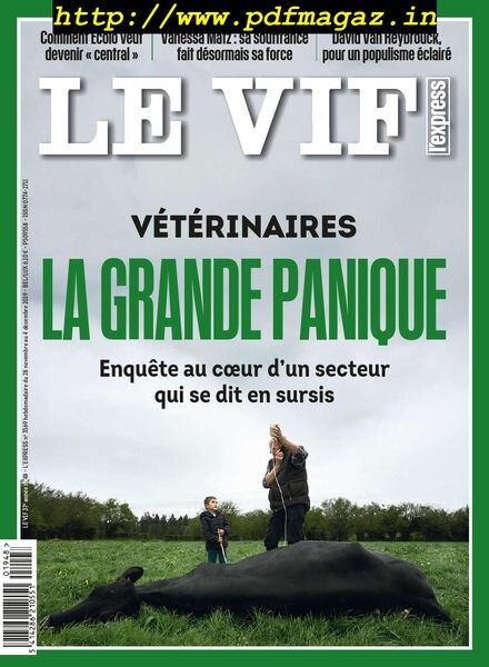 Le Vif L’Express – 28 Novembre 2019 Cover