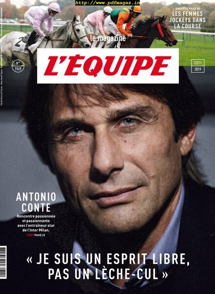 L’Equipe Magazine – 23 Novembre 2019 Cover