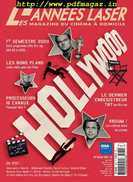Les Annees Laser – novembre 2019 Cover