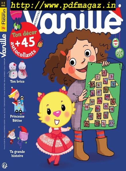 Les P’tites Filles a la Vanille – decembre 2019 Cover