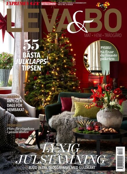 Leva & Bo – 08 november 2019 Cover