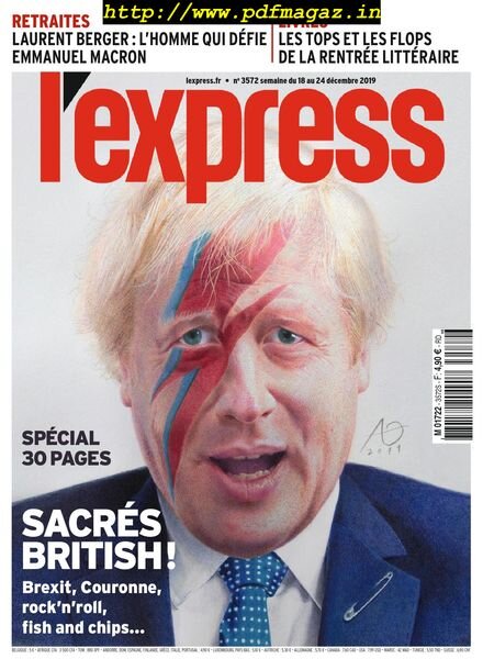 L’Express – 18 decembre 2019 Cover