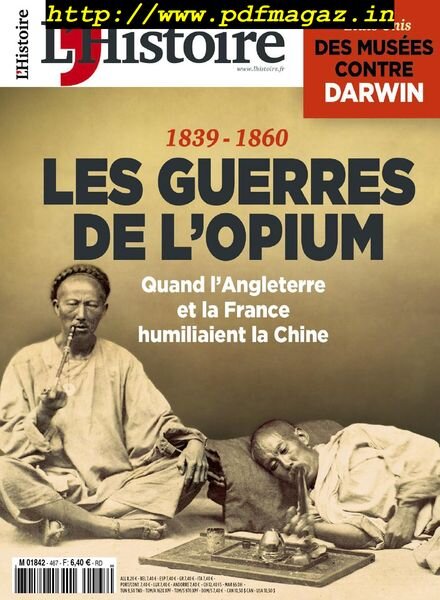 L’Histoire – Janvier 2020 Cover