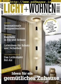 Licht und Wohnen – Dezember 2019 – Januar 2020