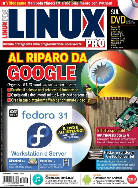 Linux Pro – dicembre 2019 Cover