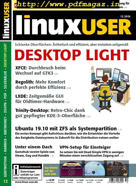 LinuxUser – Dezember 2019 Cover