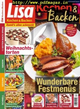 Lisa Kochen & Backen – Dezember 2019