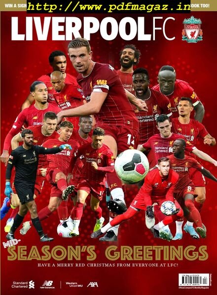 Liverpool FC Magazine – January 2020 Cover
