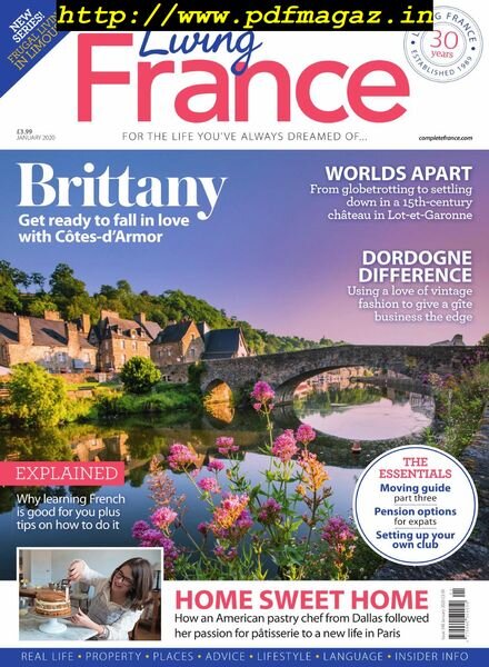 Living France – January 2020 Cover