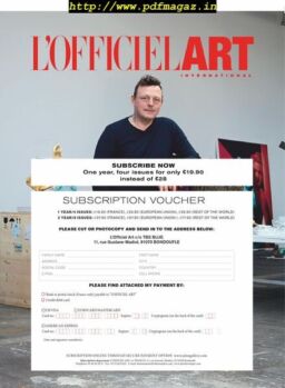 L’Officiel Art – avril 2019