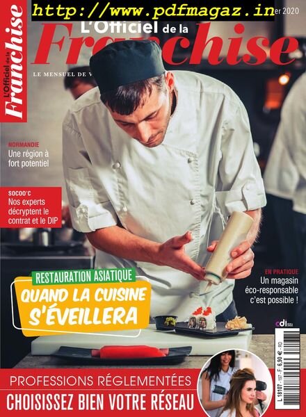 L’Officiel de la Franchise – decembre 2019 Cover