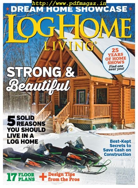 Log Home Living – January 2020 Cover
