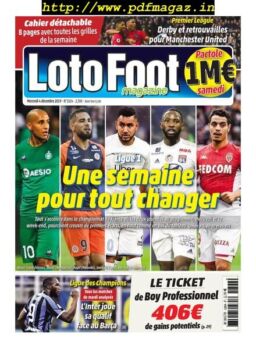 Loto Foot – 04 decembre 2019
