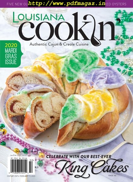 Louisiana Cookin’ – January-February 2020 Cover