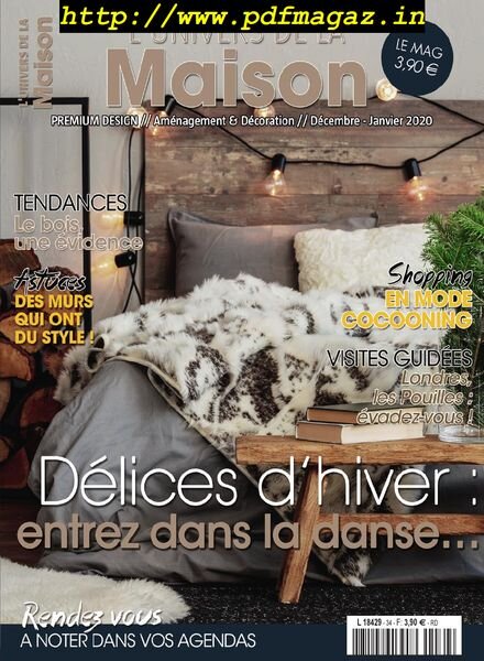 L’Univers de la Maison – novembre 2019 Cover