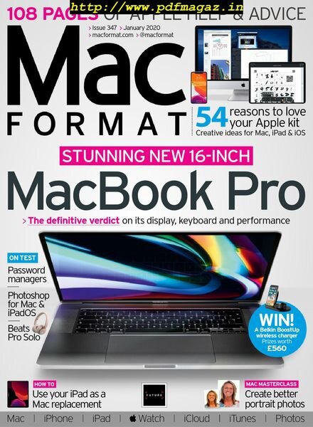 MacFormat UK – January 2020 Cover