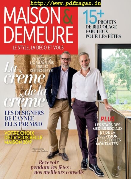 Maison & Demeure – decembre 2019 Cover