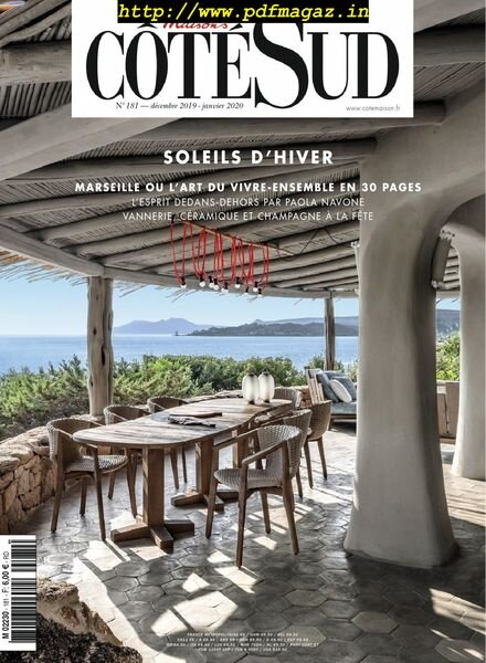 Maisons Cote Sud – decembre-janvier 2019 Cover