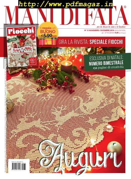 Mani di Fata – Novembre-Dicembre 2019 Cover