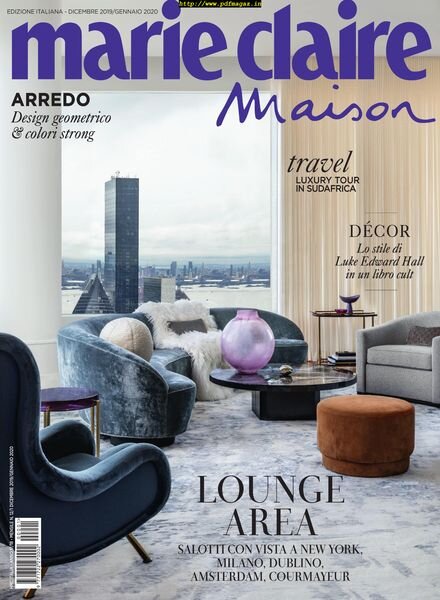 Marie Claire Maison Italia – gennaio 2020 Cover