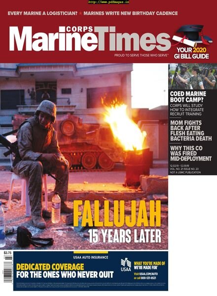 Marine Corps Times – December 2019 Cover