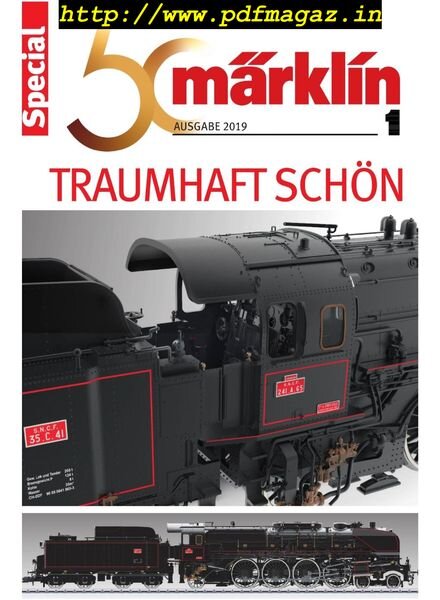 Marklin Special 50 Jahre – Nr.1, 2019 Cover