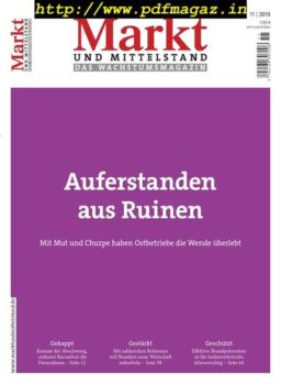 Markt und Mittelstand – November 2019