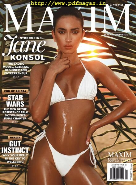 Maxim Australia – January 2020 Cover