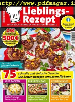 Mein Lieblingsrezept – Januar 2020